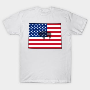 Wyoming USA T-Shirt